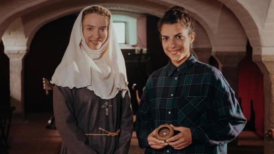 Clarissa trifft die hl. Elisabeth heute im Kloster